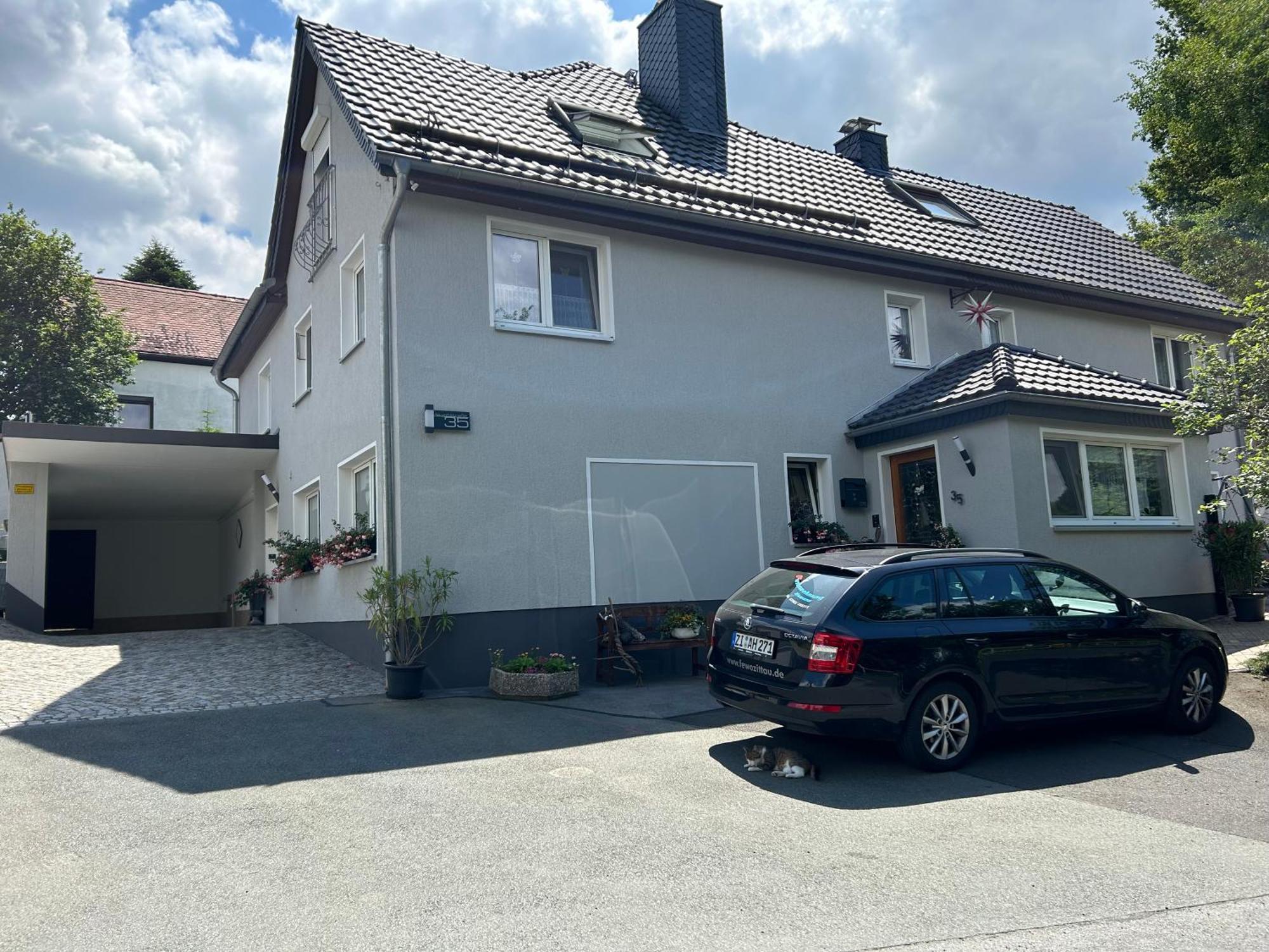 Ferienhaus Zittau Oberlausitz & Ferienwohnung Am Hamann Berg Exterior photo